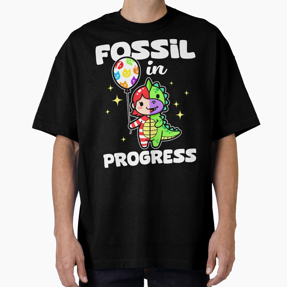 FOSSIL IN PROGRESS - BIRTHDAY GIFT by KEF Custom T-Shirts, Hoodie, Sweatshirt | BlankRebels.com (Image 1)