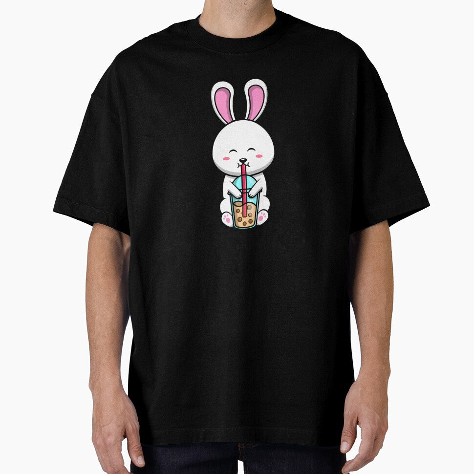 Bubble tea lover bunny by Artistusha T-Shirts, Hoodie, Sweatshirt | BlankRebels.com (Image 1)