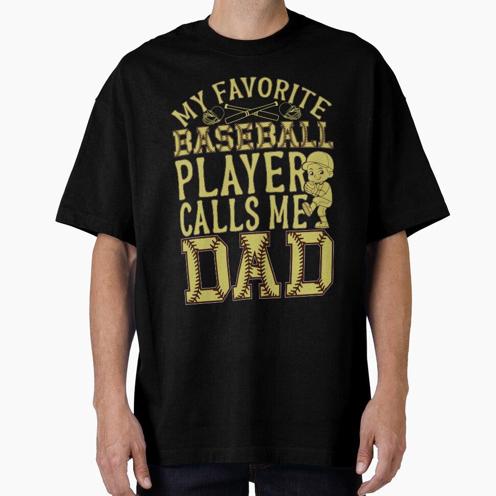 My Favorite Baseball Player Calls Me Dad by Moremon T-Shirts, Hoodie, Sweatshirt | BlankRebels.com (Image 1)