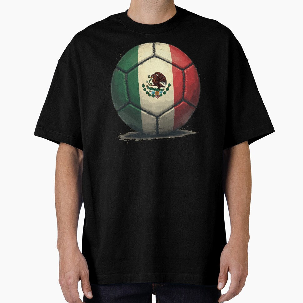 Vintage Mexico Football  Retro Football by AlienTechs