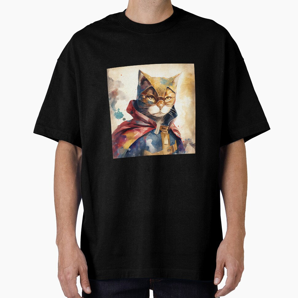 Tabby Cat Superhero by EmilyDayDreams T-Shirts, Hoodie, Sweatshirt | BlankRebels.com (Image 1)