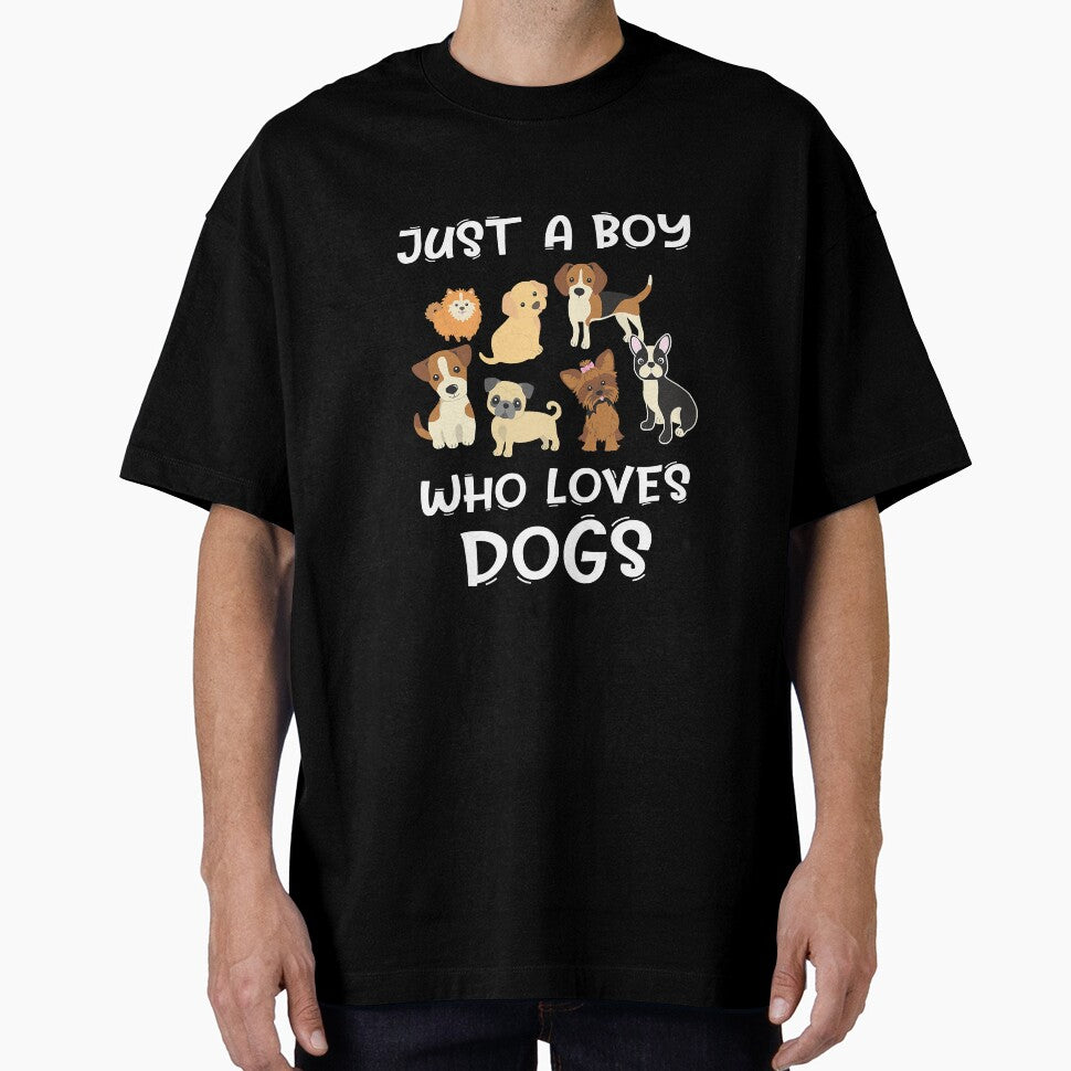 Just A Who Loves Dogs Funny Puppy by SkyCloudBlue T-Shirts, Hoodie, Sweatshirt | BlankRebels.com (Image 1)