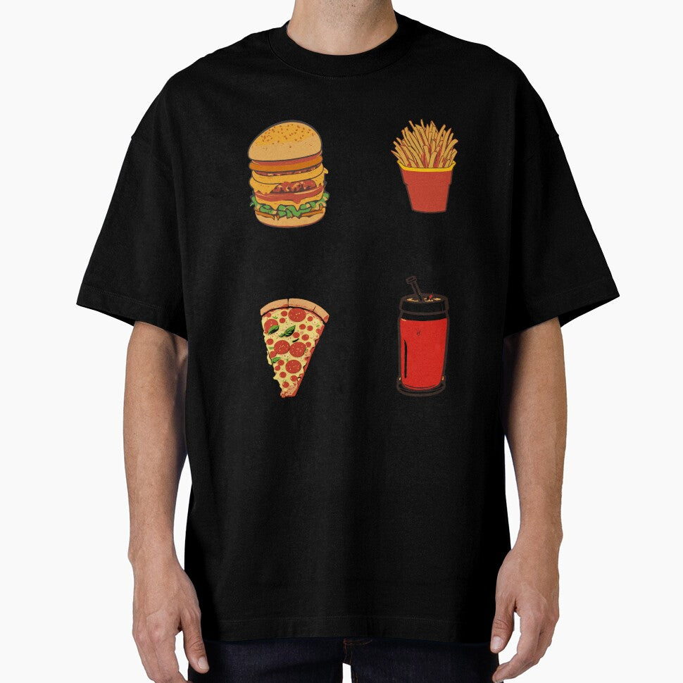 Combo Burger - Fast Food Favorite by FridPix T-Shirts, Hoodie, Sweatshirt | BlankRebels.com (Image 1)
