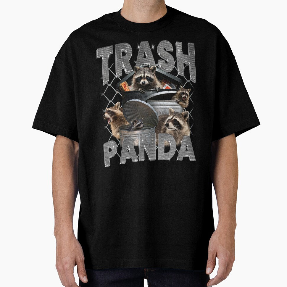 Cute Raccoon Trash Panda Trashed Panda by mangabashop T-Shirts, Hoodie, Sweatshirt | BlankRebels.com (Image 1)