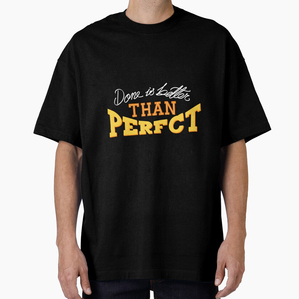 done is better than perfect - custom hand lettering by designsoln1 T-Shirts, Hoodie, Sweatshirt | BlankRebels.com (Image 1)