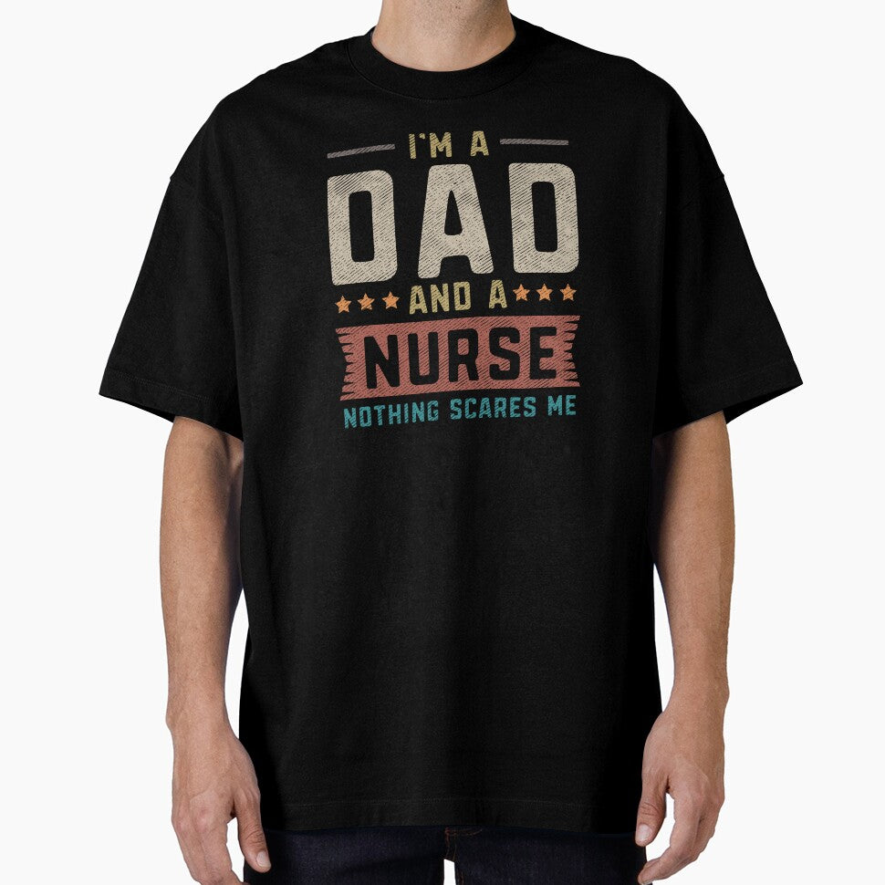 I'm Dad and a Nurse Father Saying Funny For Men Vintage by alenaz