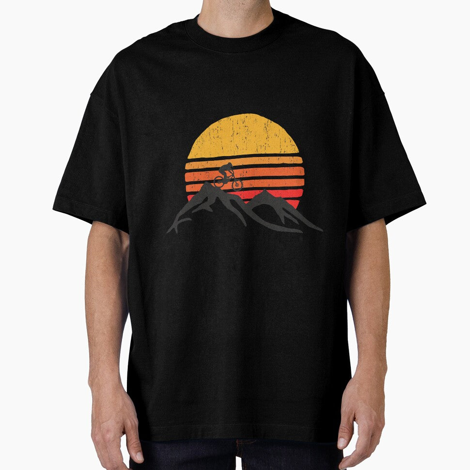 Mountain Bike Vintage Sunset Great by unassertive19 T-Shirts, Hoodie, Sweatshirt | BlankRebels.com (Image 1)