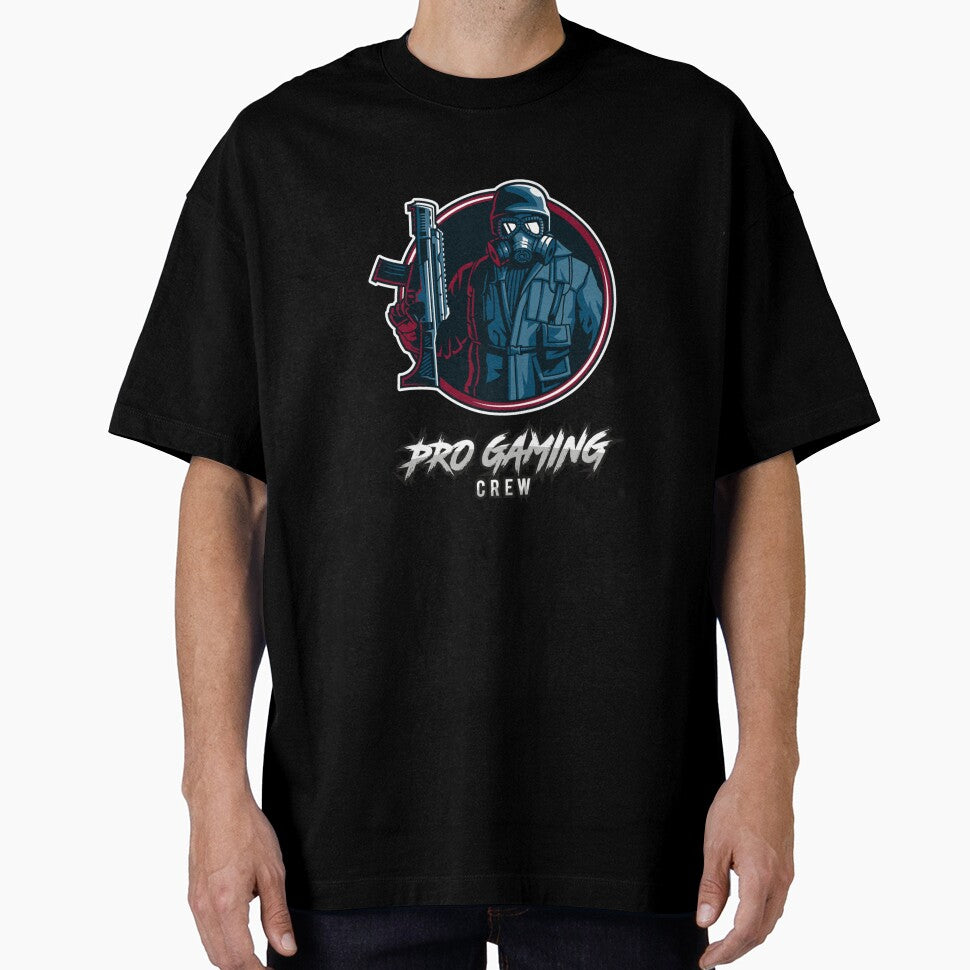 Pro Gaming Crew Gas Mask Gunner Streamer Gamer eSports by taaddison50 T-Shirts, Hoodie, Sweatshirt (Image 1)