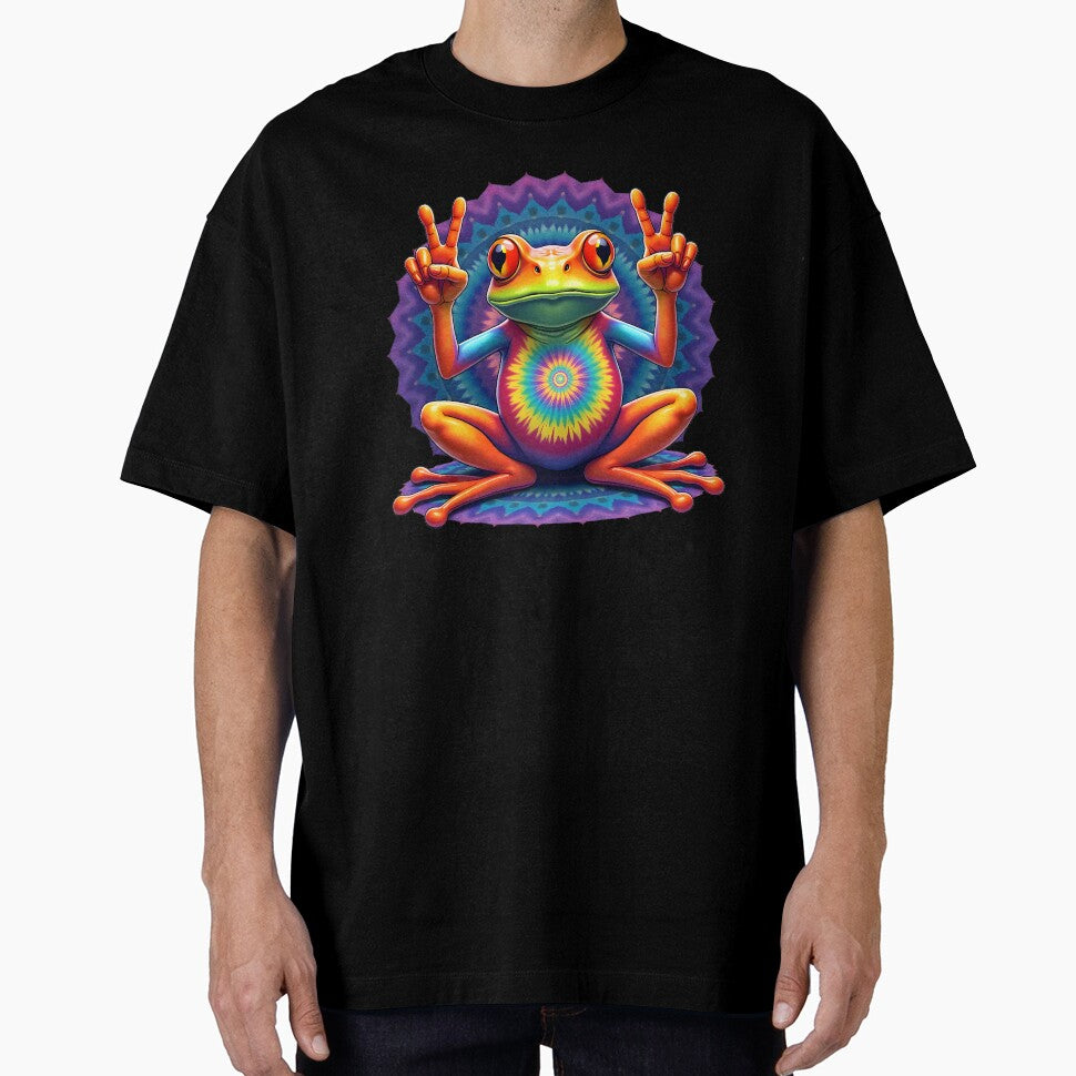 Peace Frog by TheEmptyBottleStudio
