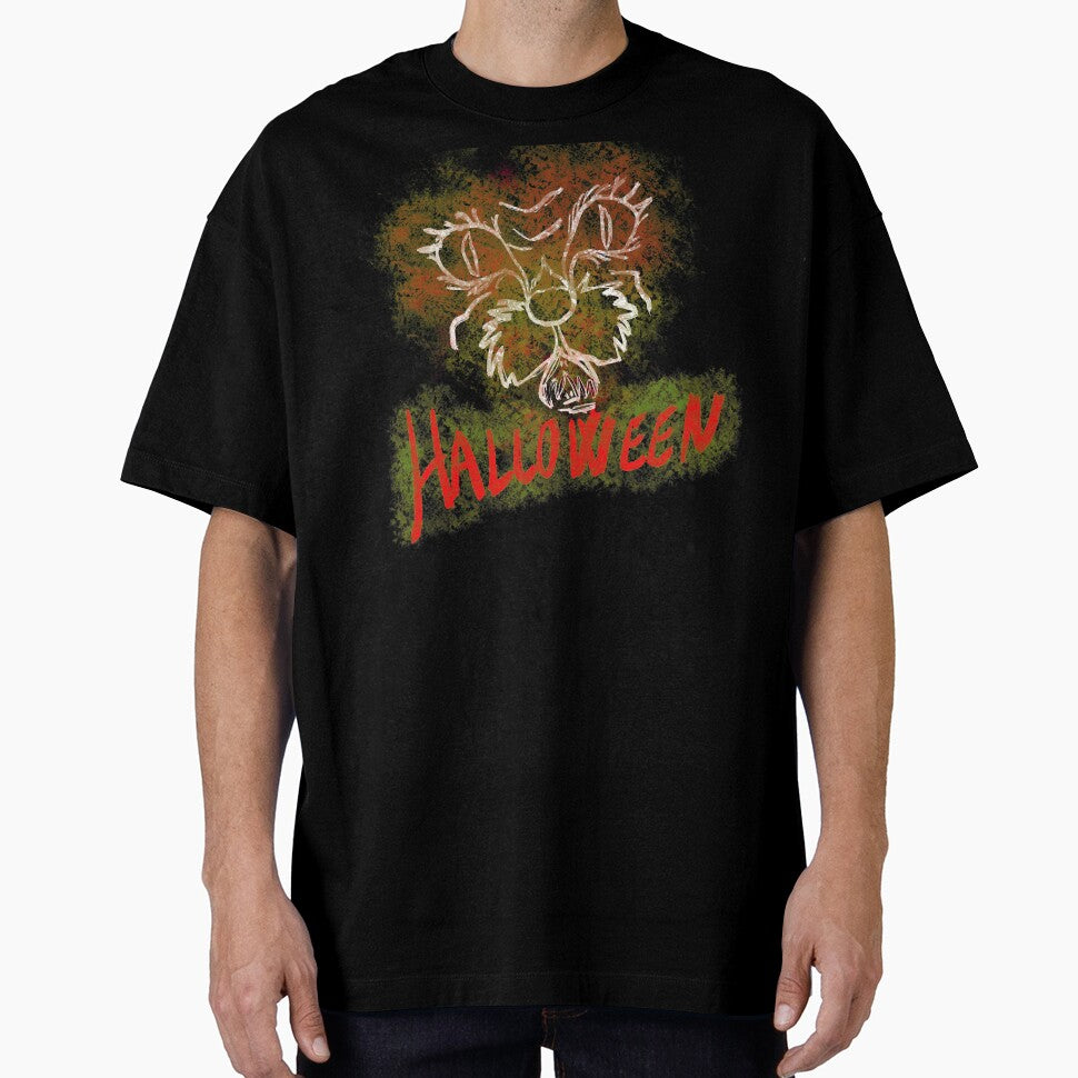 Halloween cat face by mikoala50 T-Shirts, Hoodie, Sweatshirt | BlankRebels.com (Image 1)