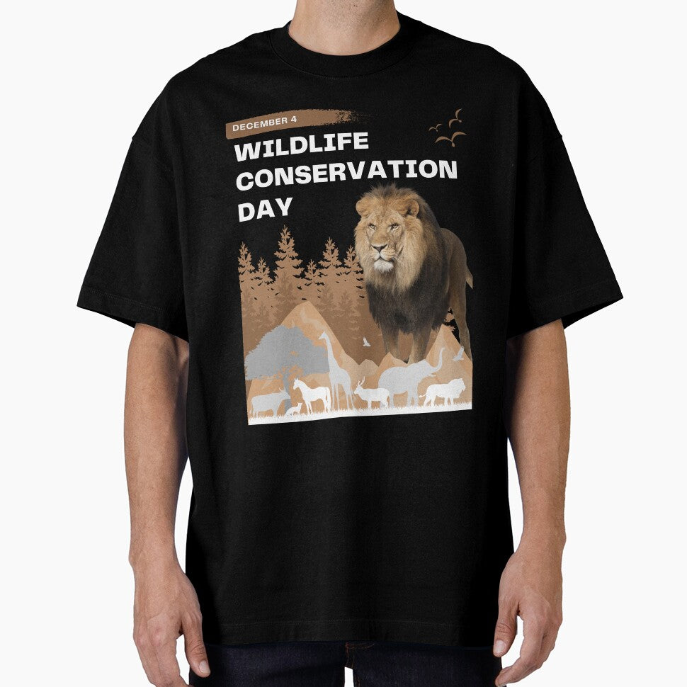 Wildlife Conservation Day by Simo0455 T-Shirts, Hoodie, Sweatshirt | BlankRebels.com (Image 1)