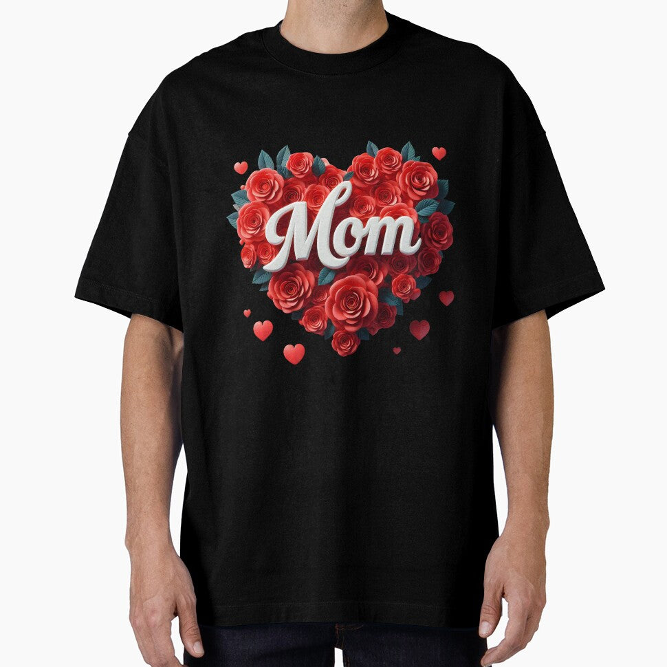 Heart for Mother's Day 2024 with Roses by sofia1971 T-Shirts, Hoodie, Sweatshirt | BlankRebels.com (Image 1)