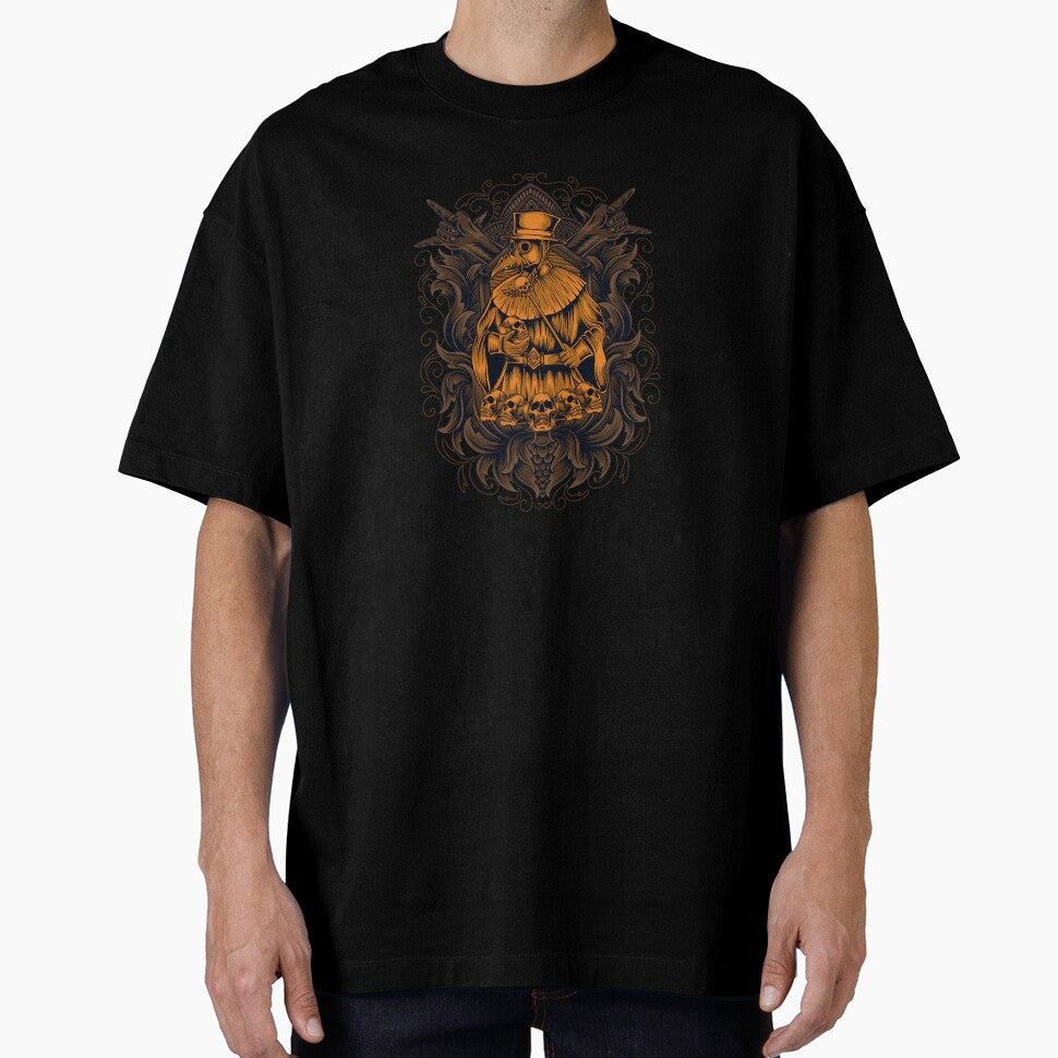 Steampunk Horror Vintage Tarot Pestilence Plague Doctor by taaddison50 T-Shirts, Hoodie, Sweatshirt (Image 1)