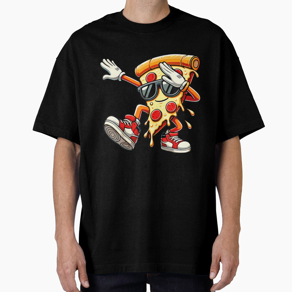 Dabbing Pizza Slice Dance Pizza Toddler Boy Dancing Foodie by LindaRuby1 T-Shirts, Hoodie, Sweatshirt (Image 1)
