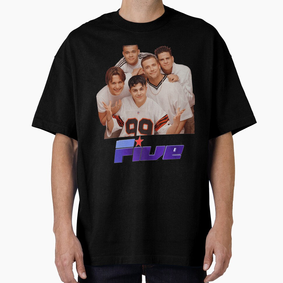 Five Boys Band by JessieGamino T-Shirts, Hoodie, Sweatshirt | BlankRebels.com (Image 1)