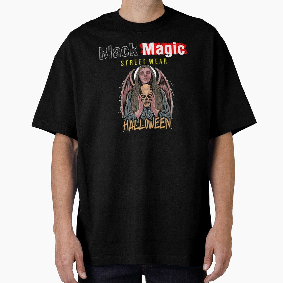 Black Magic Street Wear Halloween Dark Gothic Angel by darknessjeff86 T-Shirts, Hoodie, Sweatshirt (Image 1)