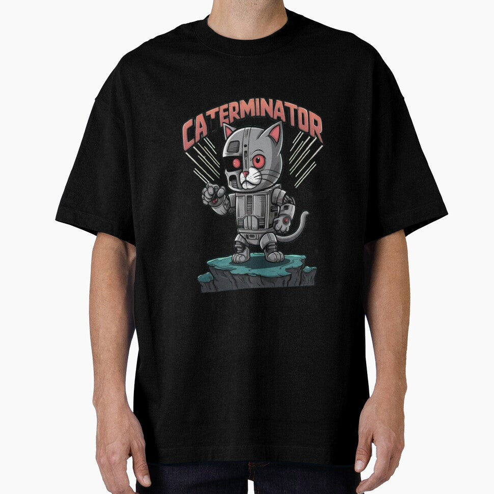 Cat as Terminator by kalutor T-Shirts, Hoodie, Sweatshirt | BlankRebels.com (Image 1)
