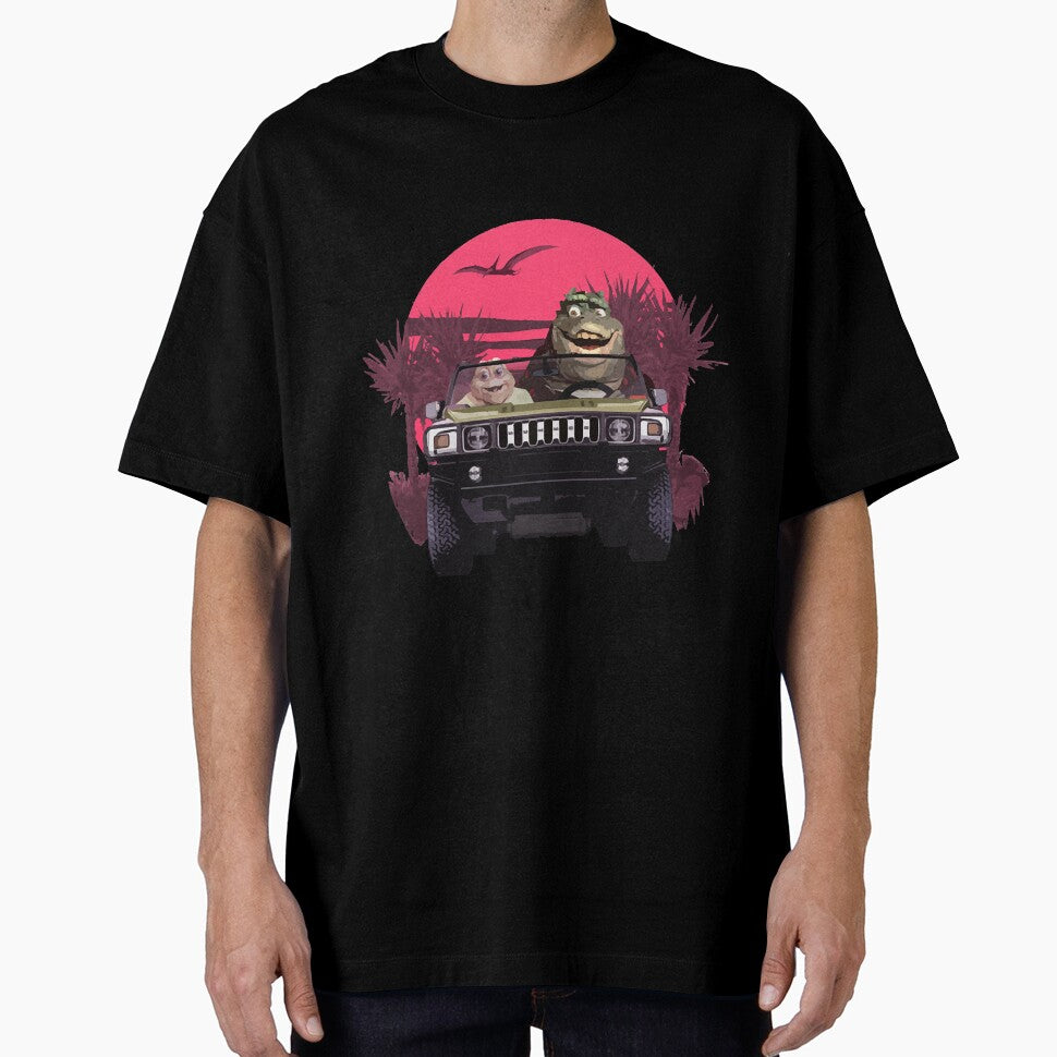The Sinclair Driving the Boomer-Mobile by nnHisel19 T-Shirts, Hoodie, Sweatshirt | BlankRebels.com (Image 1)