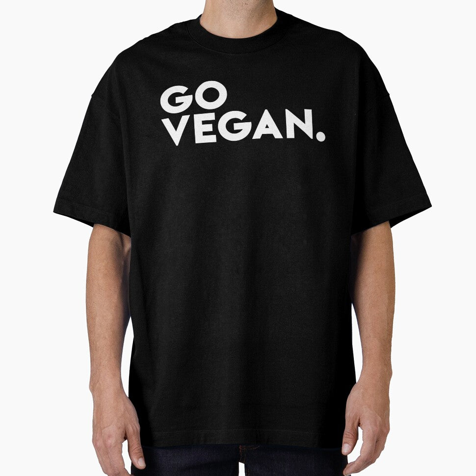 Go Vegan Art by geekySlicks T-Shirts, Hoodie, Sweatshirt | BlankRebels.com (Image 1)