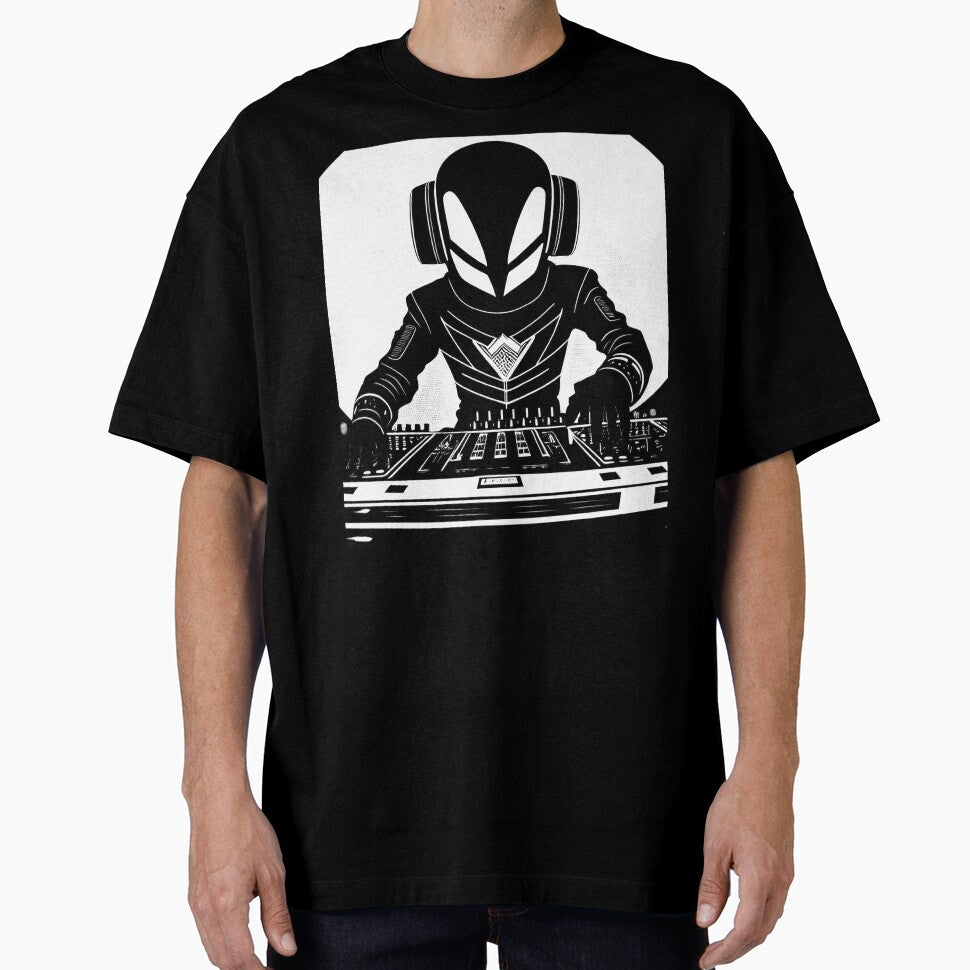 Interstellar Beats: The Cosmic Sounds of DJ Xenon, Party Master by macvoodoodesign T-Shirts, Hoodie, Sweatshirt (Image 1)