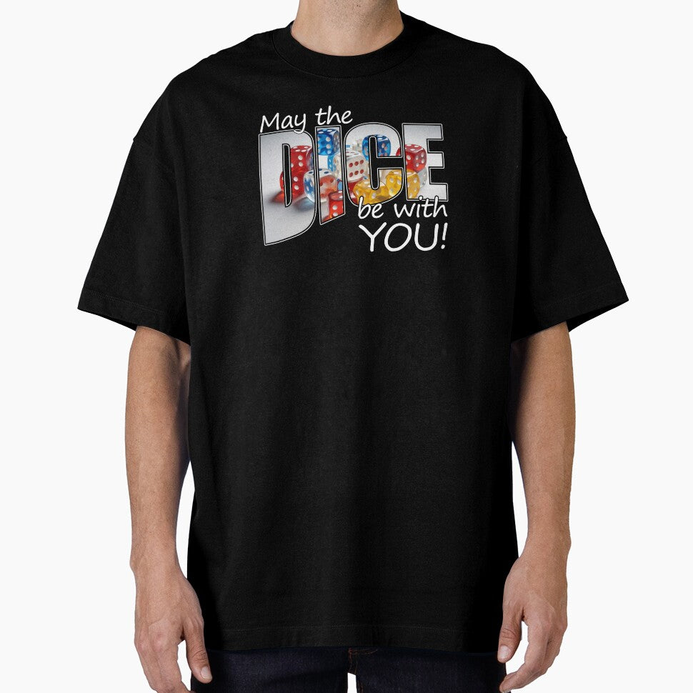 Boardgamer - May the dice be with you by strokli T-Shirts, Hoodie, Sweatshirt | BlankRebels.com (Image 1)