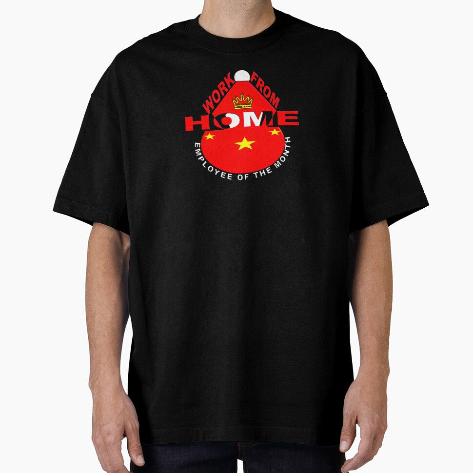 WORK FROM HOME EMPLOYEE OF THE MONTH by Ralek T-Shirts, Hoodie, Sweatshirt | BlankRebels.com (Image 1)