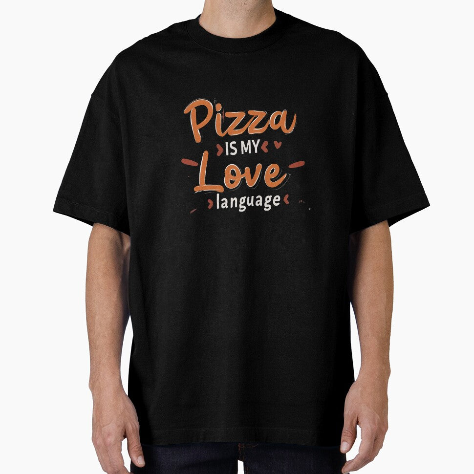 Funny caption slogan quote Pizza lover for shirt design digital art by HakunamatataTin