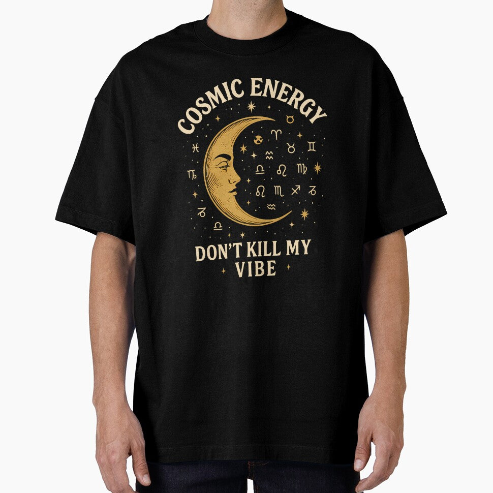 Cosmic Energy – Mystic Moon Vibes by meshhead T-Shirts, Hoodie, Sweatshirt | BlankRebels.com (Image 1)