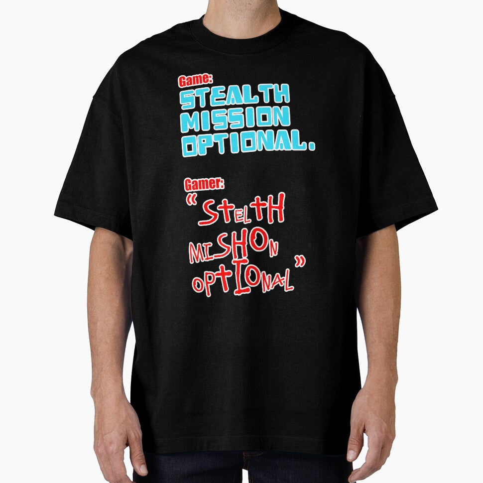 Stealth Mission Optional by JoseloRochaArt T-Shirts, Hoodie, Sweatshirt | BlankRebels.com (Image 1)