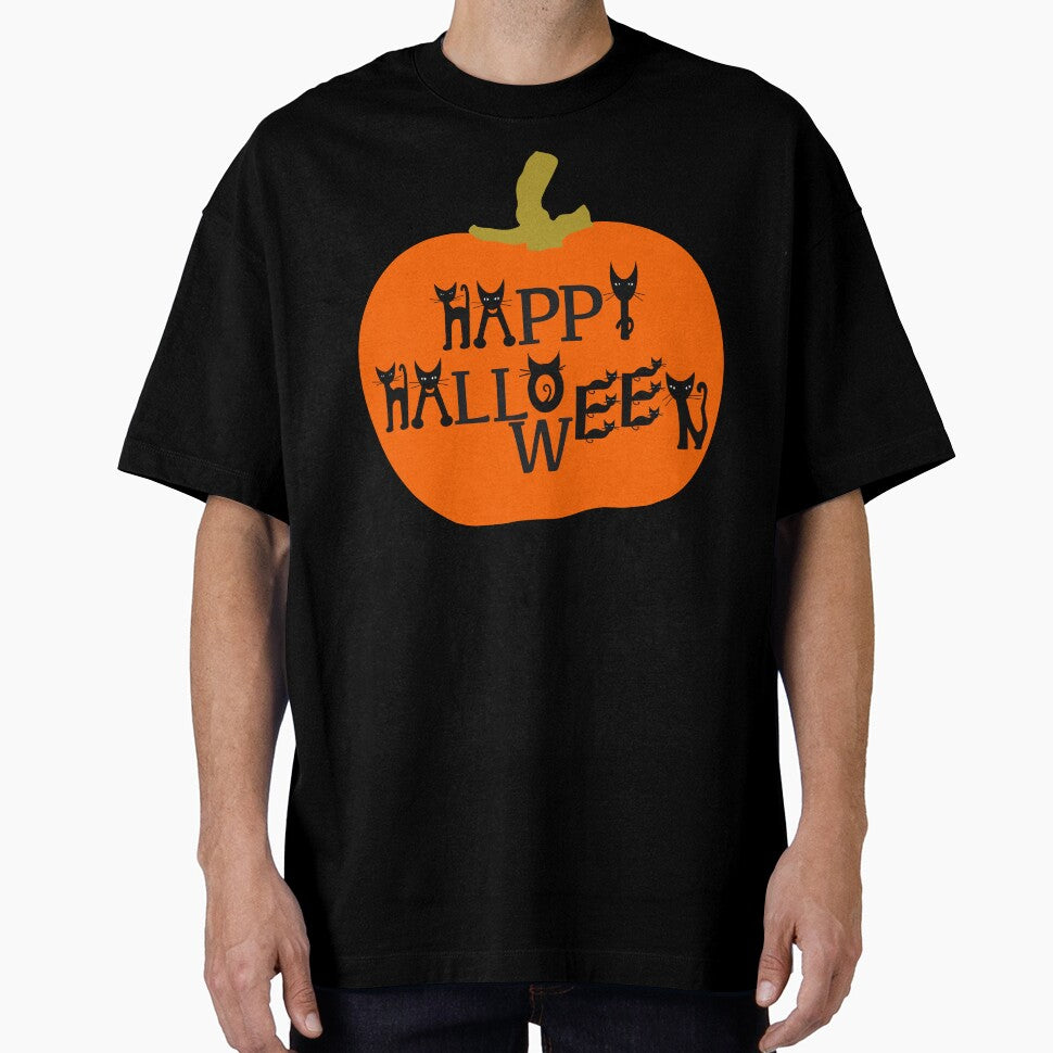Happy Cat Halloween by bramblewood56 T-Shirts, Hoodie, Sweatshirt | BlankRebels.com (Image 1)