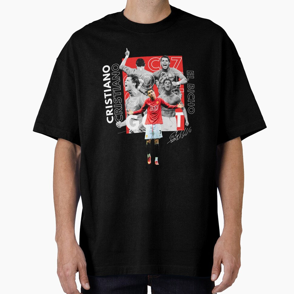 Cristiano Ronaldo CR7 by NF Designs Studio DTF T-Shirts, Hoodie, Sweatshirt | BlankRebels.com (Image 1)