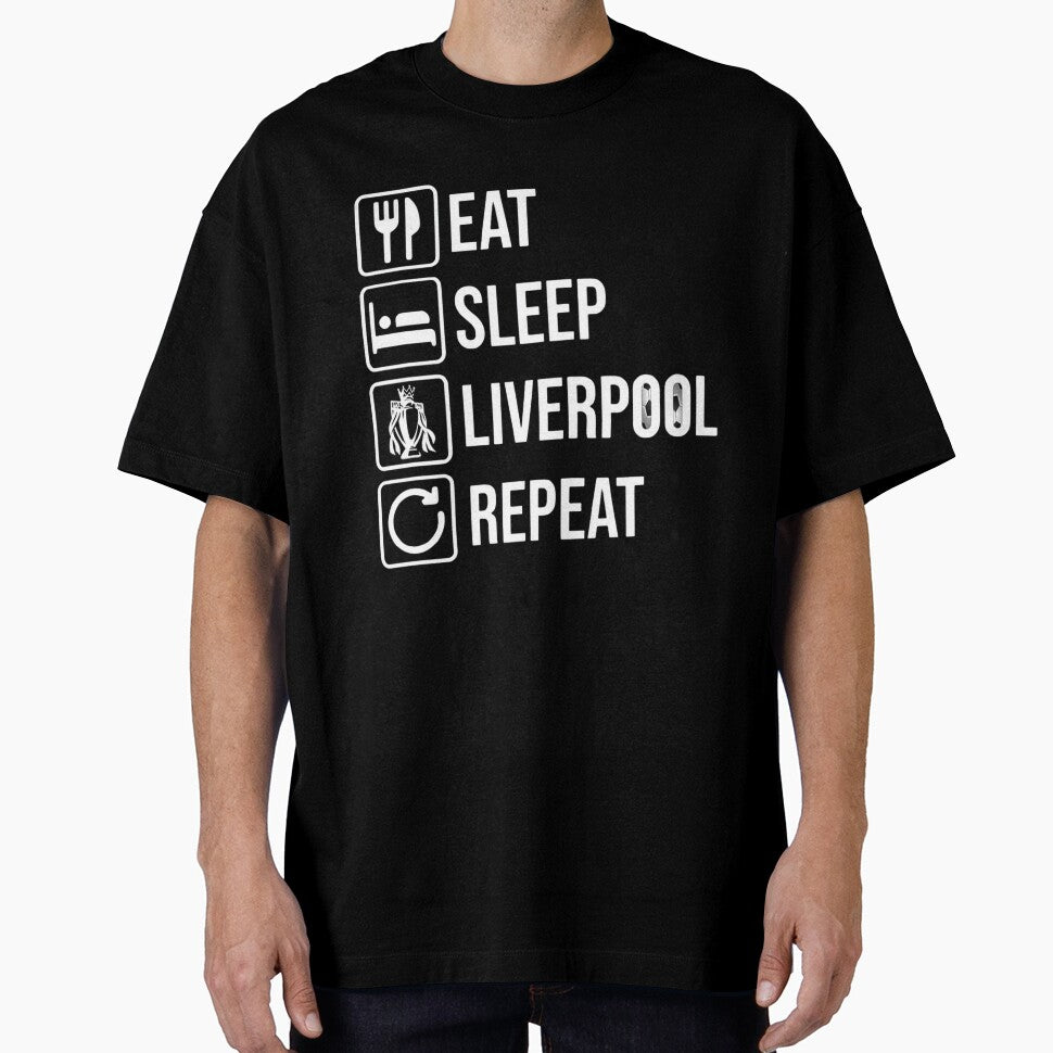 Eat Sleep Liverpool Repeat by smallcatvn