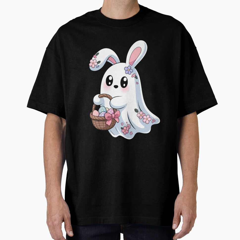 Cute Ghost Bunny Ghost Rabbit Easter Day Rabbit Lover by VENOM0RIOT T-Shirts, Hoodie, Sweatshirt | BlankRebels.com (Image 1)