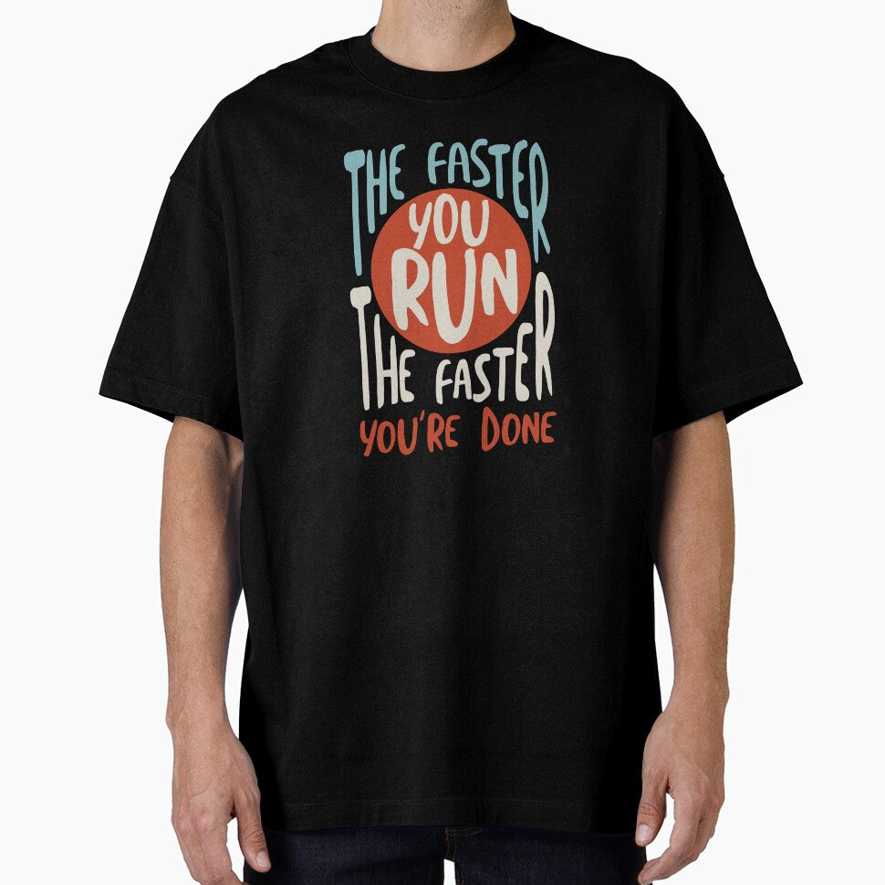 Funny Runner Saying The Faster You Run by whyitsme T-Shirts, Hoodie, Sweatshirt | BlankRebels.com (Image 1)