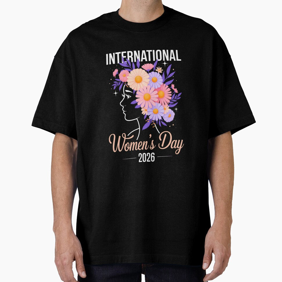 International Women's Day 2026 Floral 8 March by EllenJast T-Shirts, Hoodie, Sweatshirt | BlankRebels.com (Image 1)