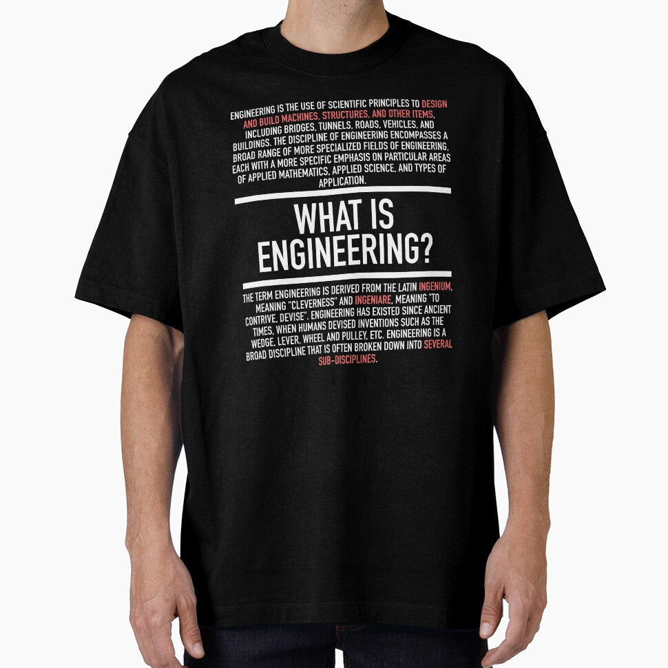 Engineering Defined - Engineer by HiddenVerb T-Shirts, Hoodie, Sweatshirt | BlankRebels.com (Image 1)