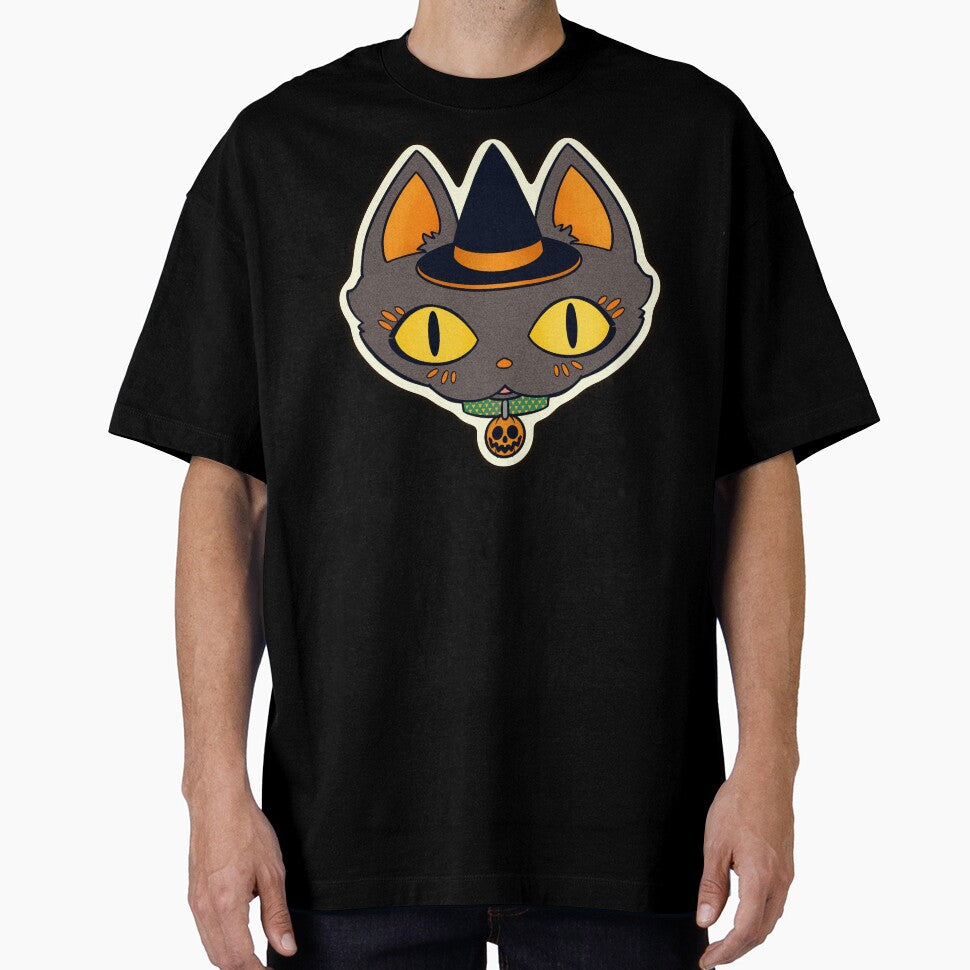 Vintage Halloween cat by Holly Pierson T-Shirts, Hoodie, Sweatshirt | BlankRebels.com (Image 1)