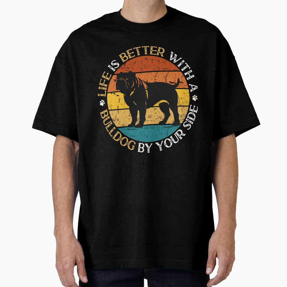 Life Is Better With A Dog By Your Side by GutySign T-Shirts, Hoodie, Sweatshirt | BlankRebels.com (Image 1)