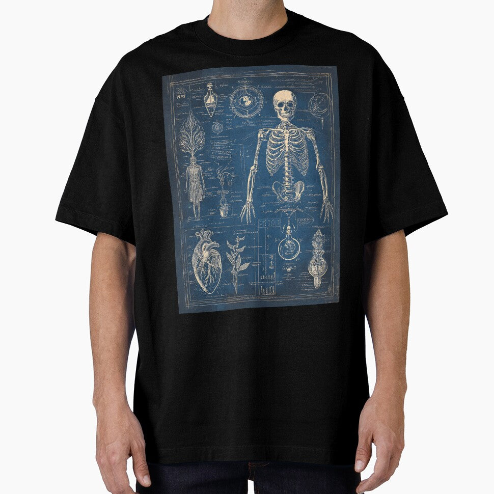 Mysterious Scientific Anatomical Diagram by bapupa T-Shirts, Hoodie, Sweatshirt | BlankRebels.com (Image 1)
