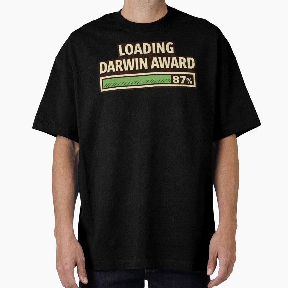 Darwin Award Loading 87% – Dark Humor by WhyNotZuK