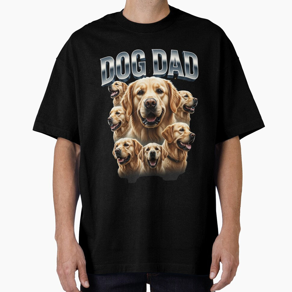 Golden Retriever Graphic 90s Bootleg Visual Art by GrumpySableye T-Shirts, Hoodie, Sweatshirt | BlankRebels.com (Image 1)