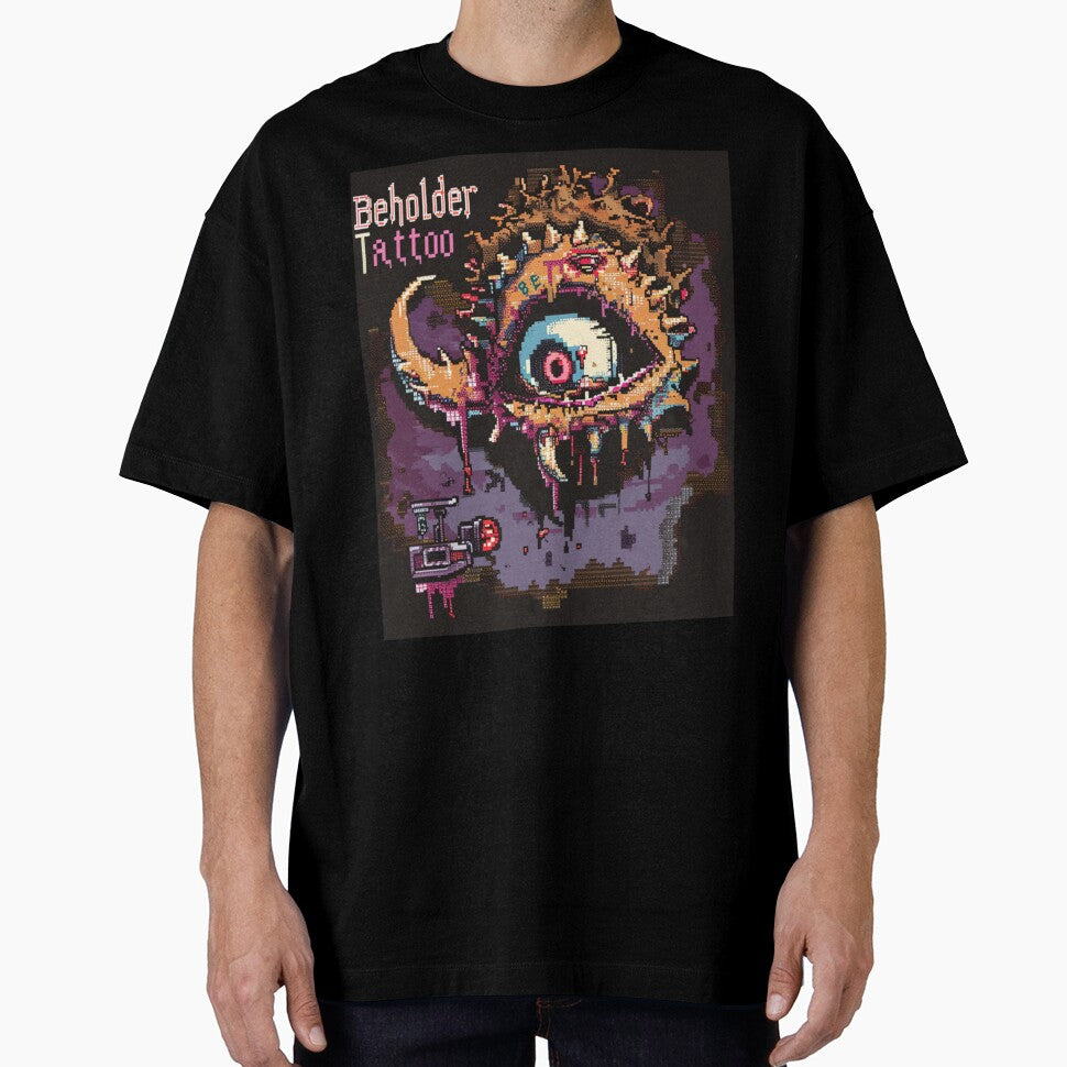 Terraria Style Beholder by Beholdertattoo T-Shirts, Hoodie, Sweatshirt | BlankRebels.com (Image 1)