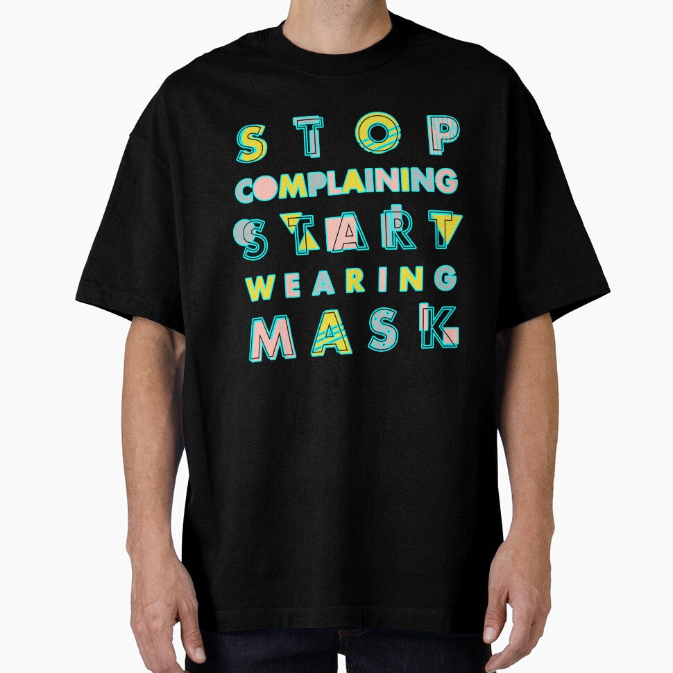 Wear Your Mask Colorful Typography by Design_for_merch T-Shirts, Hoodie, Sweatshirt | BlankRebels.com (Image 1)