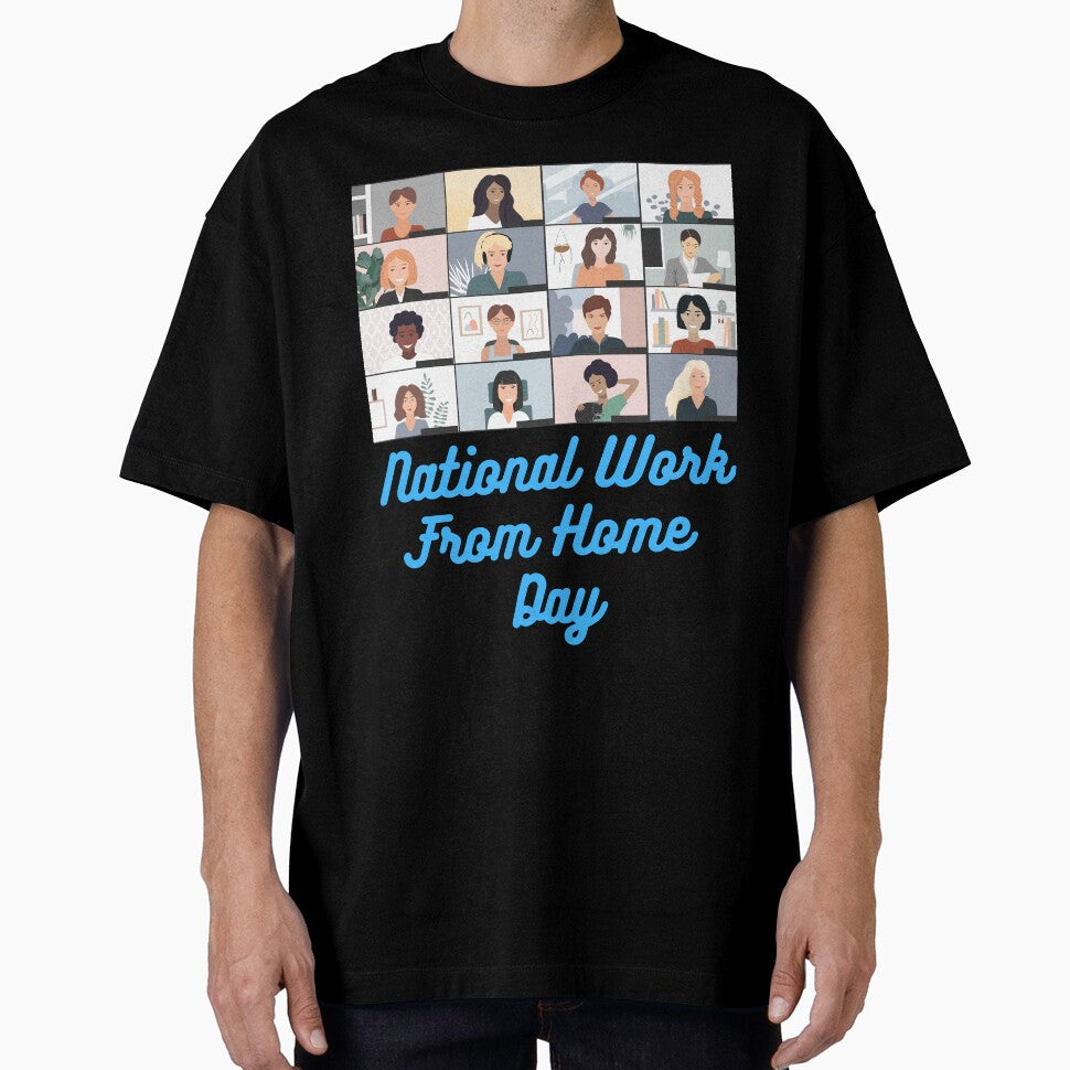 Happy Work From Home Day by Simo0455 T-Shirts, Hoodie, Sweatshirt | BlankRebels.com (Image 1)