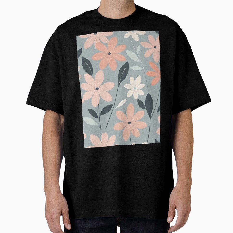 Minimalist Modern Floral Pattern by SeamPix T-Shirts, Hoodie, Sweatshirt | BlankRebels.com (Image 1)