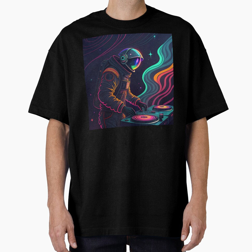 DJ in open space by AhArtMe T-Shirts, Hoodie, Sweatshirt | BlankRebels.com (Image 1)