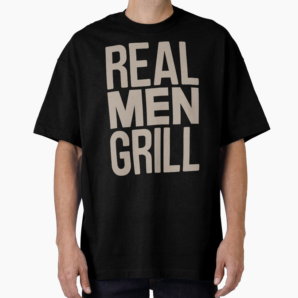 Real Men Grill - Grillmaster by mLoyalGraphix T-Shirts, Hoodie, Sweatshirt | BlankRebels.com (Image 1)