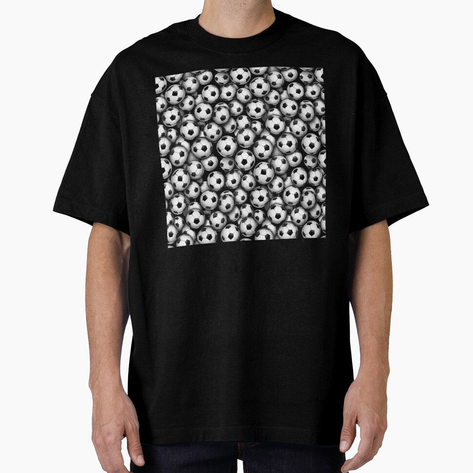Classic Soccer Ball Pattern – Bold Football Sports Art by Fabricbella