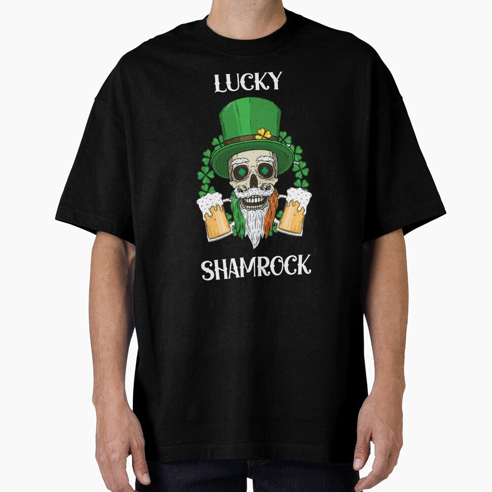 LUCKY SHAMROCK St. Patrick's Day MEN WOMEN Funny by BOHOVIN