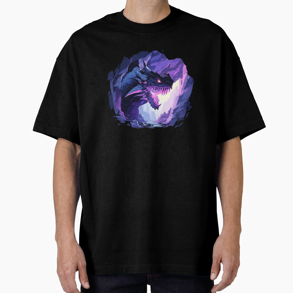dragon in cave by maniabx T-Shirts, Hoodie, Sweatshirt | BlankRebels.com (Image 1)